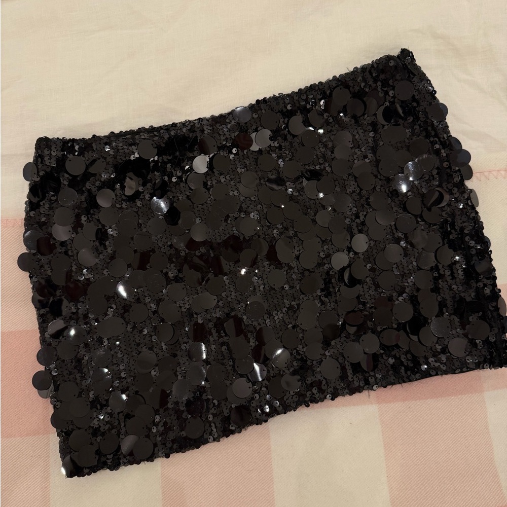 Black Micro Skirt